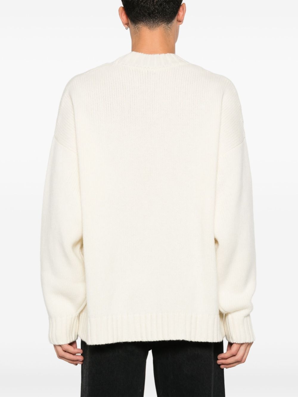 logo-lettering sweater - 4