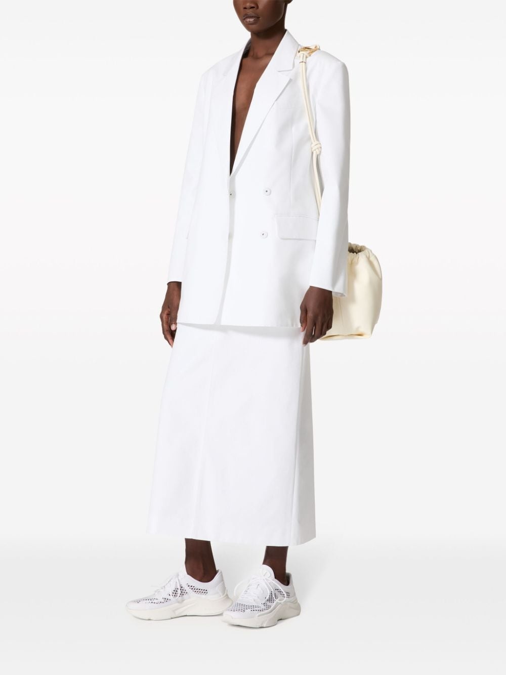Compact poplin blazer - 2