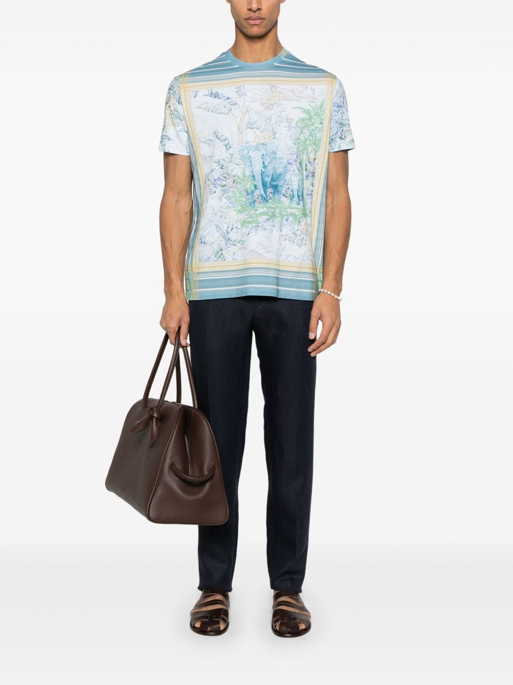 graphic-print T-shirt - 2