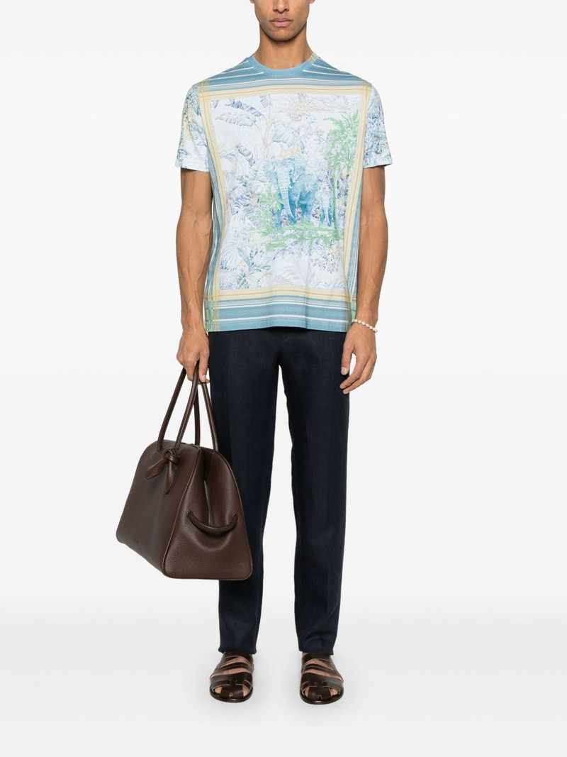 Etro graphic-print T-shirt outlook