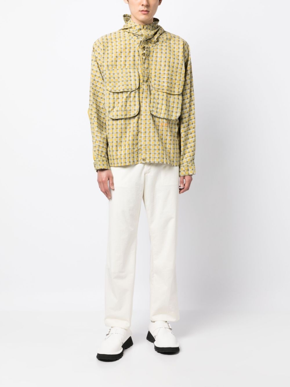 Forager check-print jacket - 2
