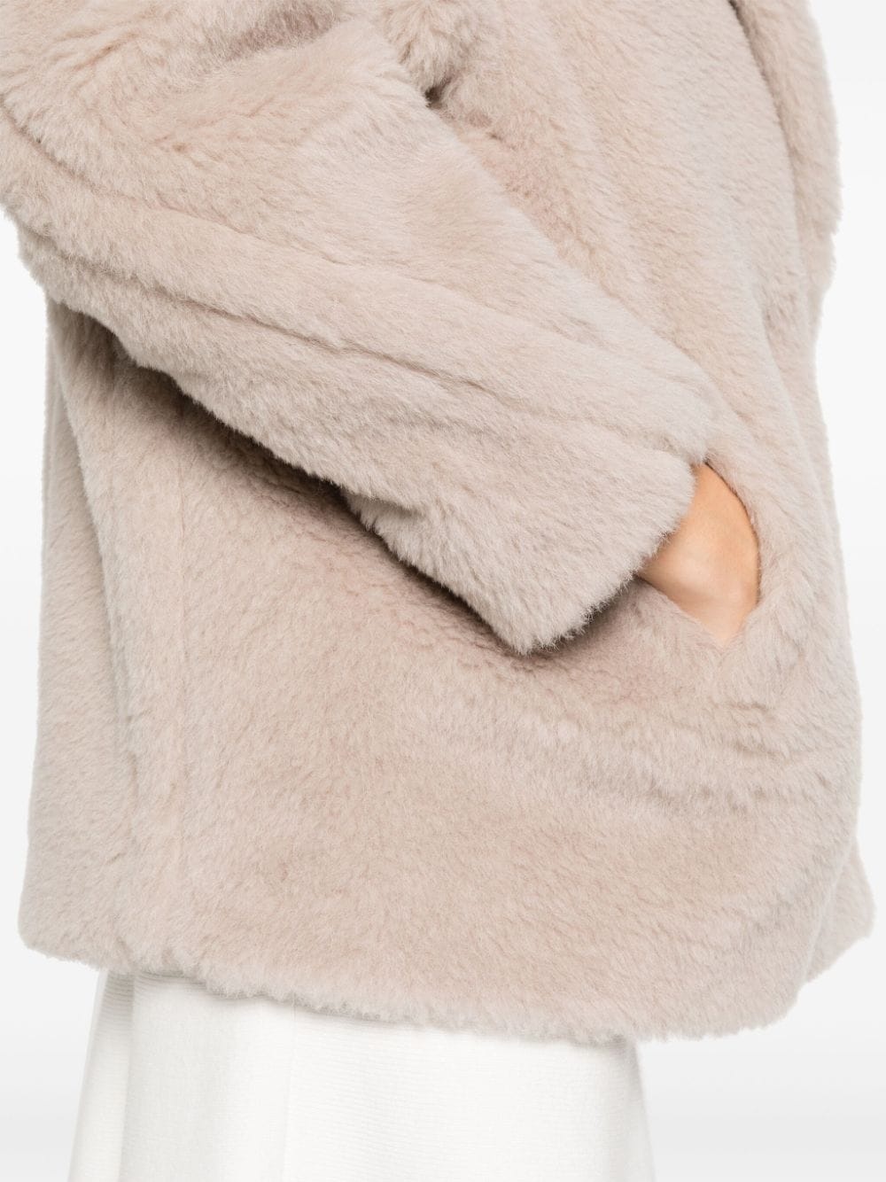 faux-fur jacket - 5