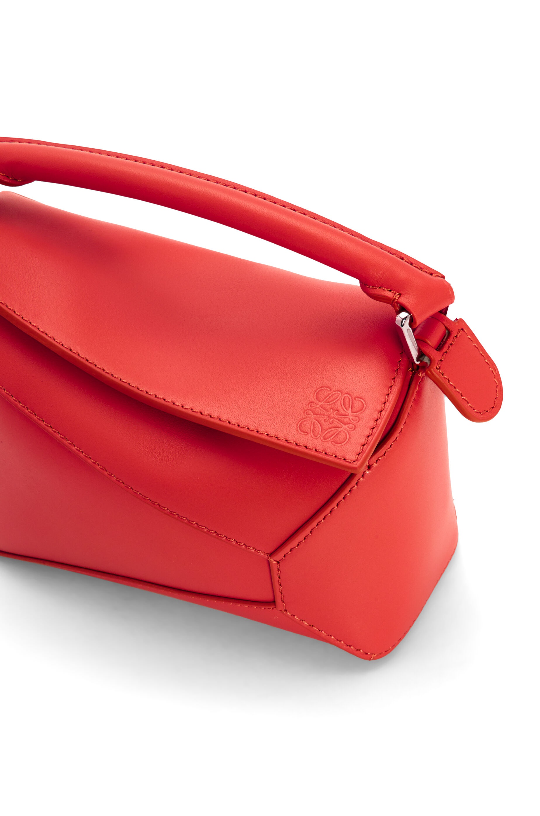 Mini Puzzle Edge bag in satin calfskin - 7