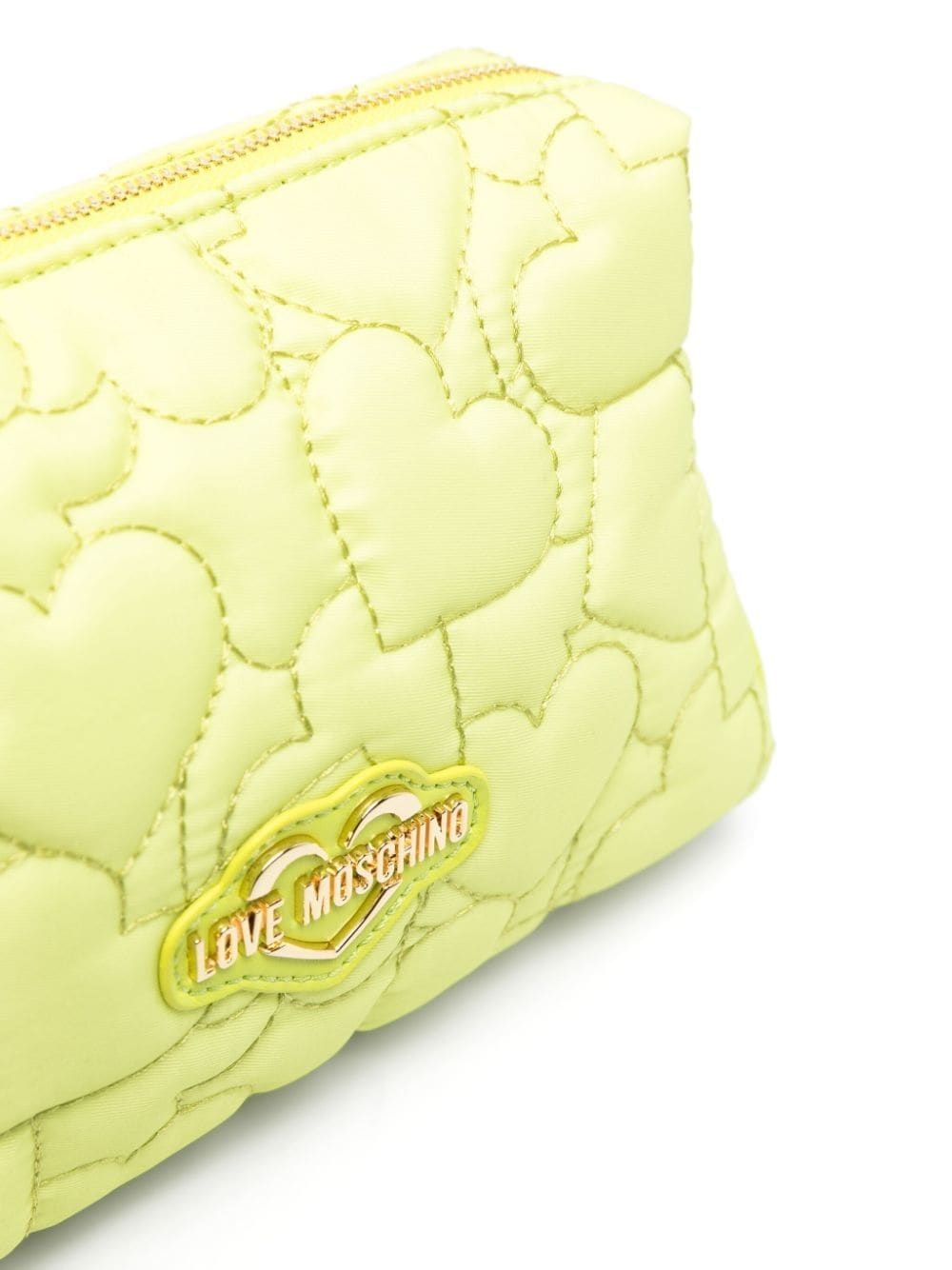 logo-plaque quilted bag - 3
