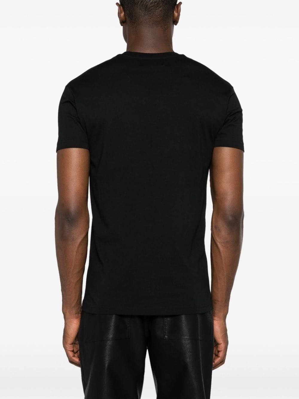 Orb-embroidered cotton T-shirt - 5
