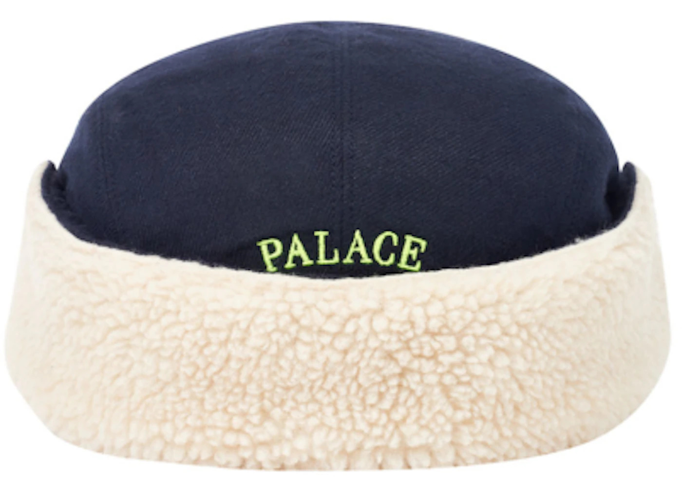 Palace Ralph Lauren Polar Fleece Hunting Cap Aviator Navy - 2