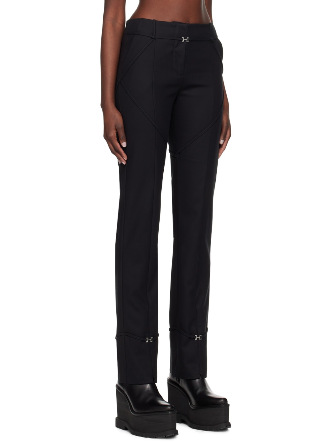 Black Amentum Trousers - 2