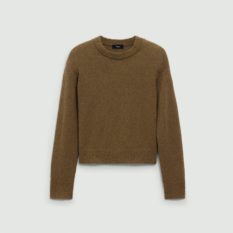 Bouclé Sweatshirt in Cotton-Blend 1
