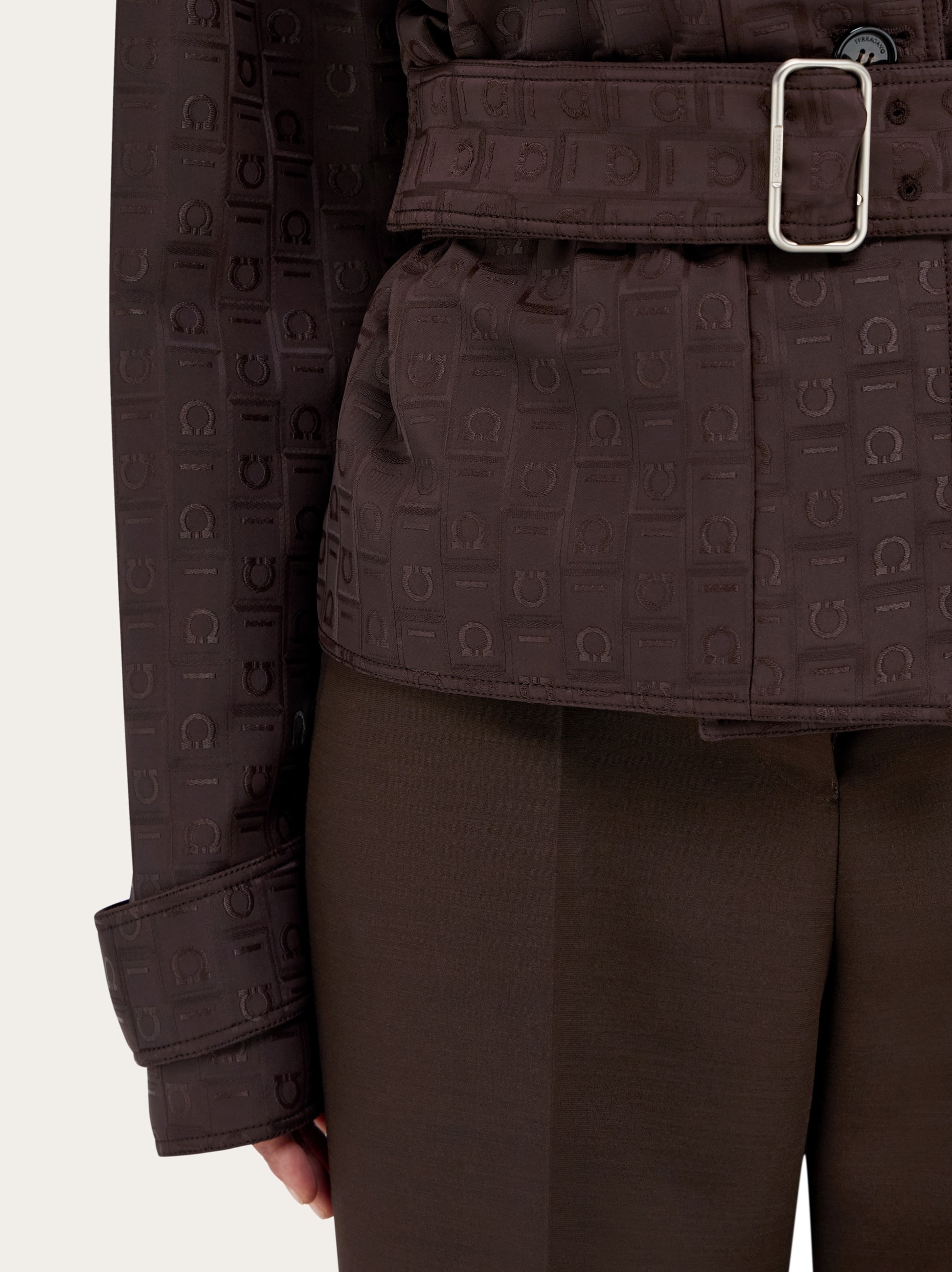 Ferragamo Monogram print jacket - 5