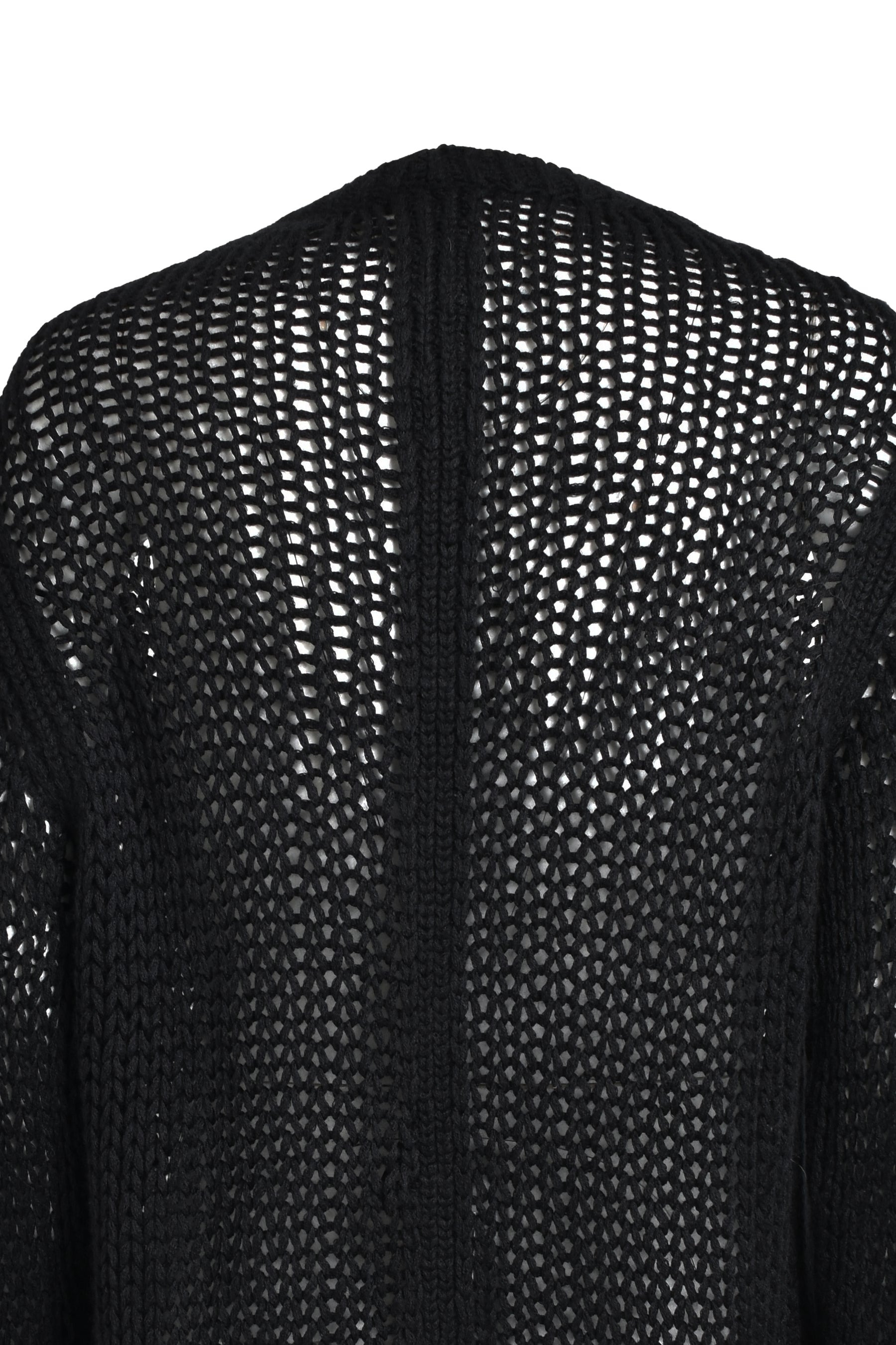 OVERSIZED LS ROUND NECK / BLK - 8