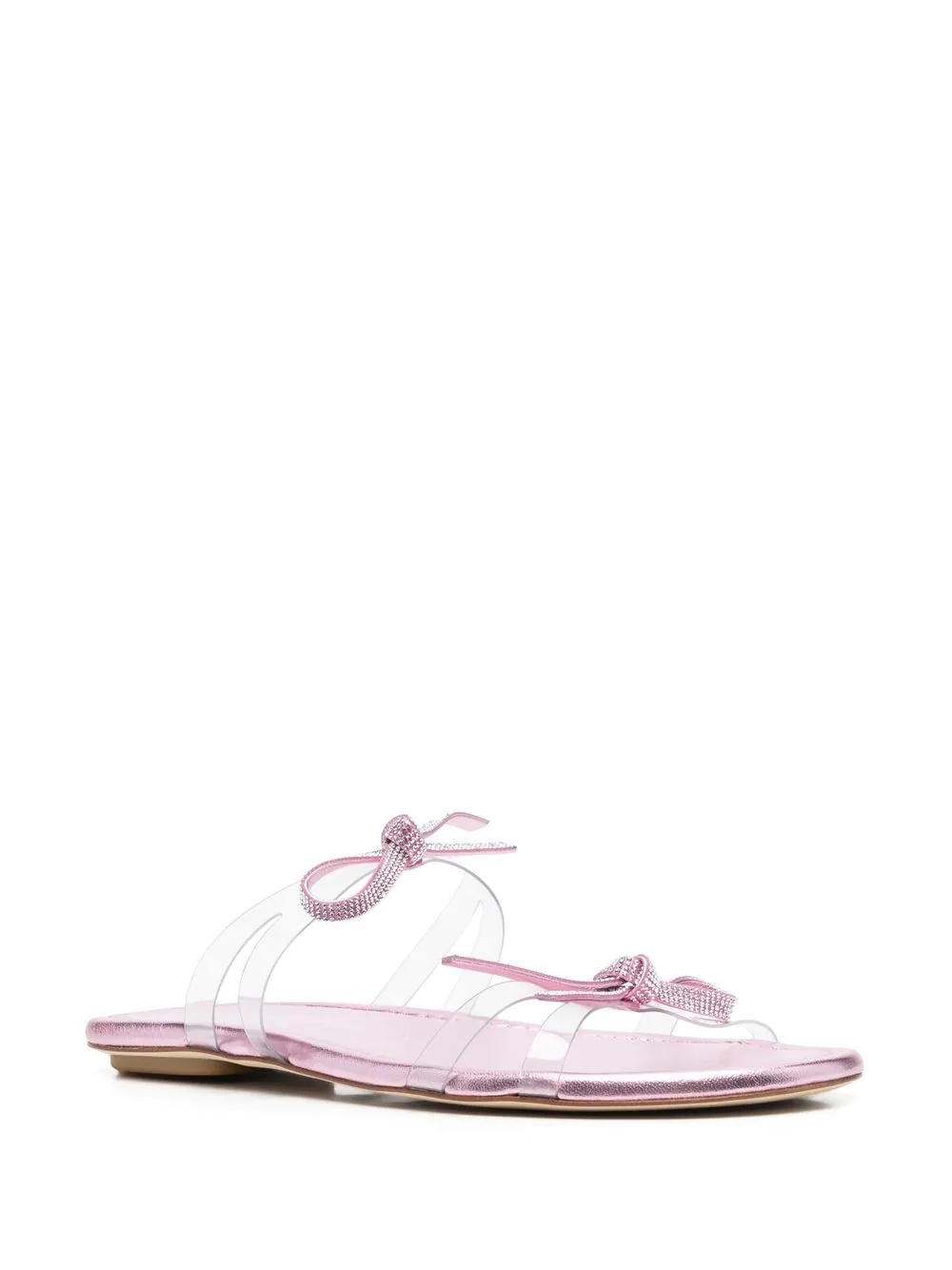 bow-detail embellished sandals - 2