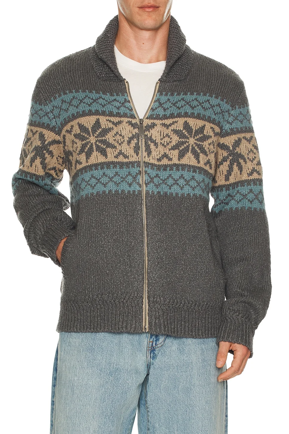 Surf To Snow Zip Cardigan - 1