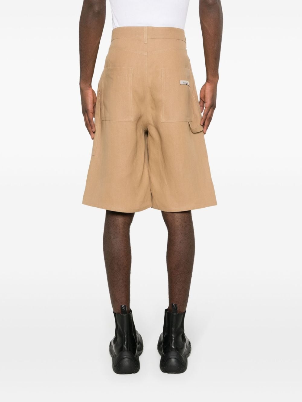 canvas bermuda shorts - 4