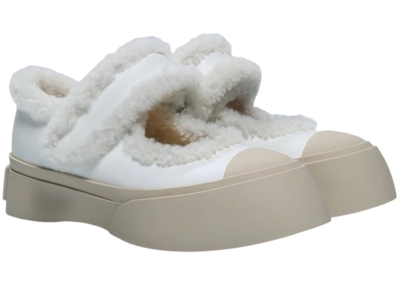 Marni Mary-Jane Ivory Lily White (Women's) - 2