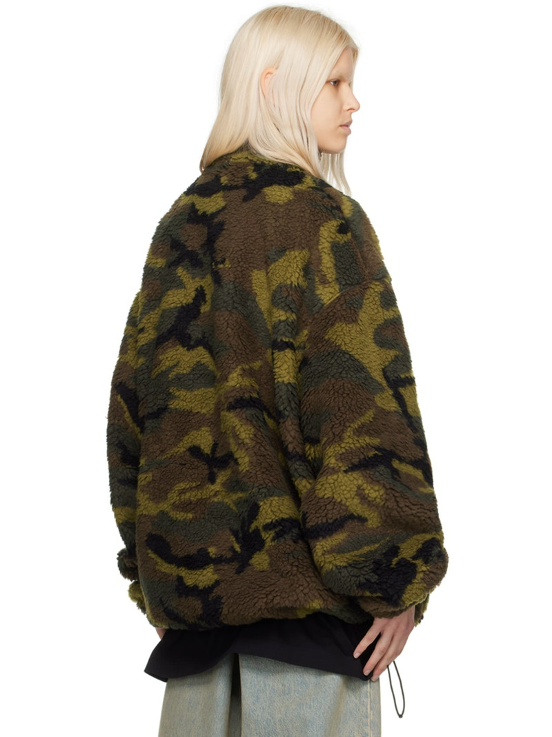 위장 인쇄 fleece 재킷 3