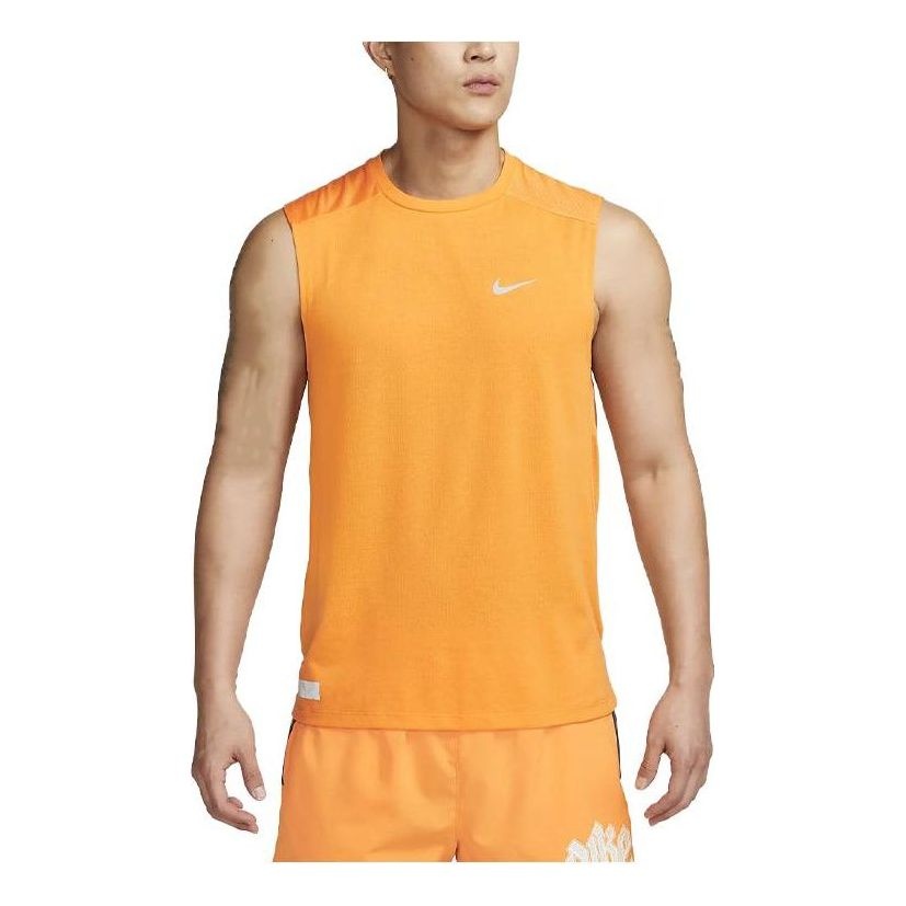 Nike Dri-fit Run Division Rise 365 Tops 'Orange' DX0852-836 - 1