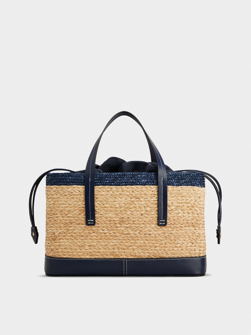 Viv' Skate Shopping Bag in raffia 4