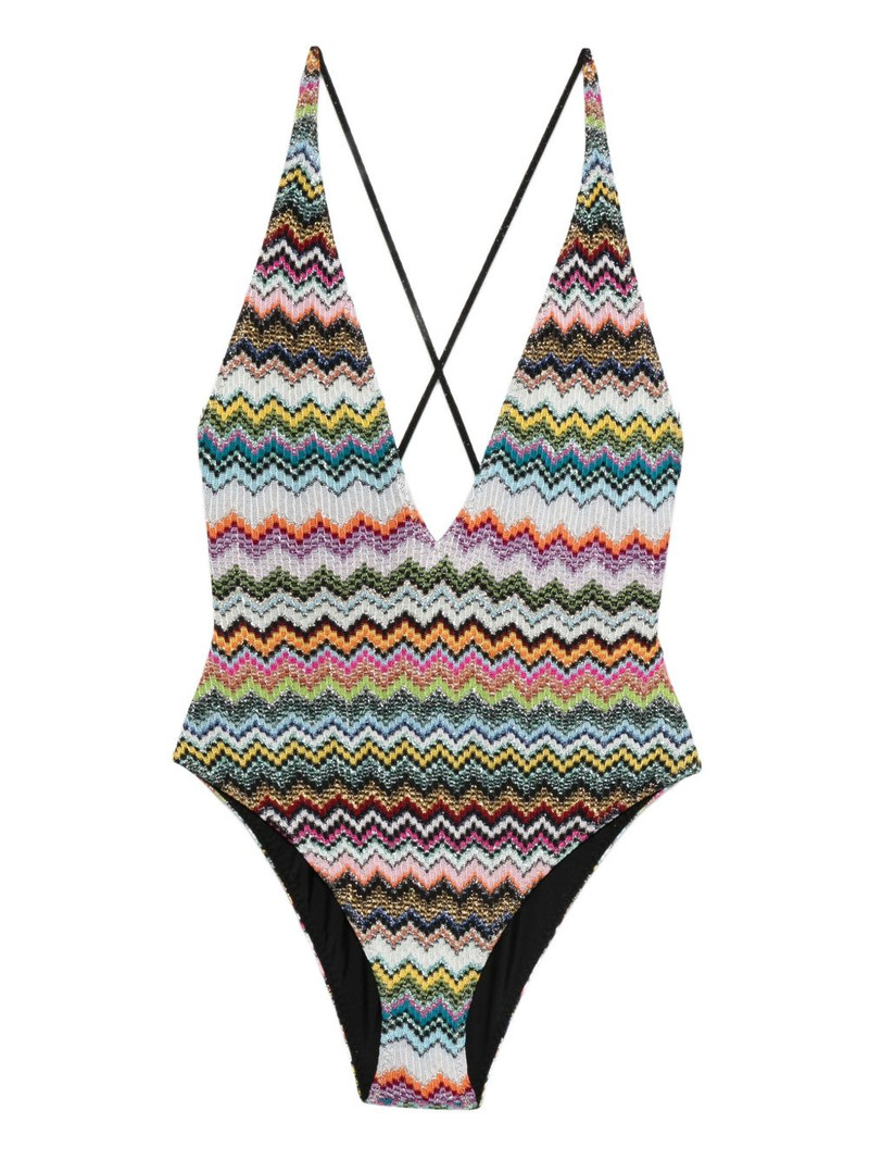 V-neck swimsuit 1