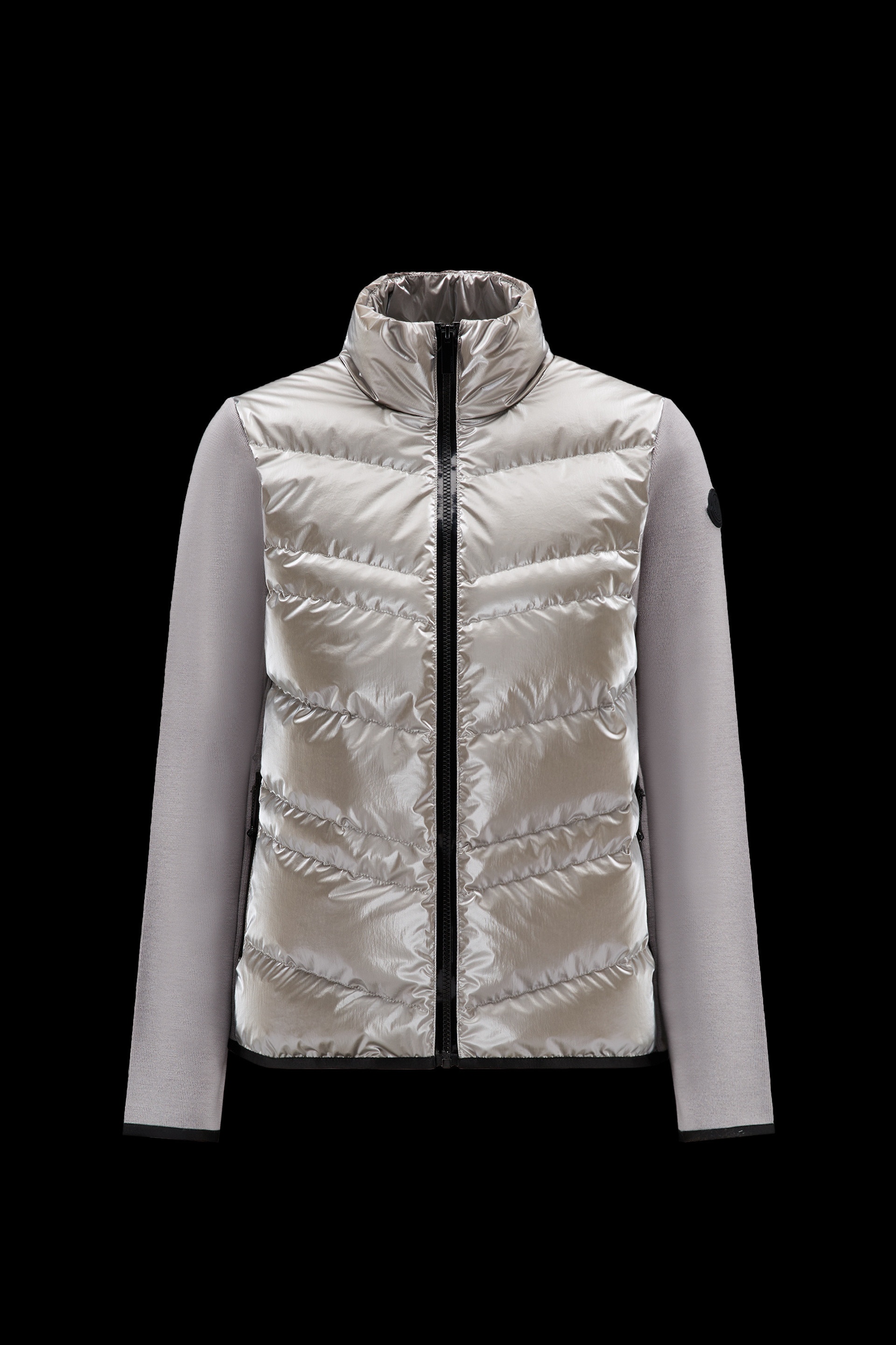 Padded Wool Cardigan - 1