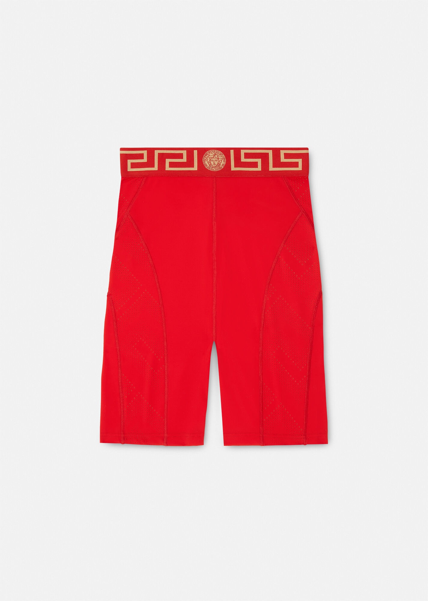 Greca Border Biker Shorts - 1