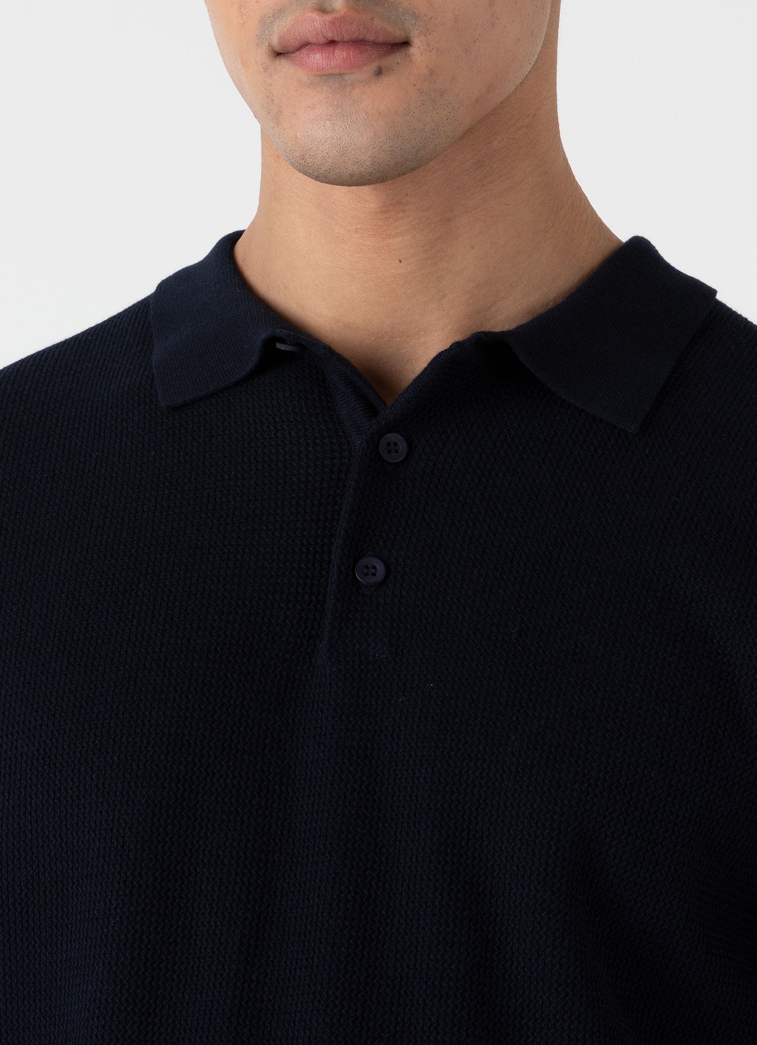 Sunspel x MR PORTER Racked Stitch Polo Shirt - 6