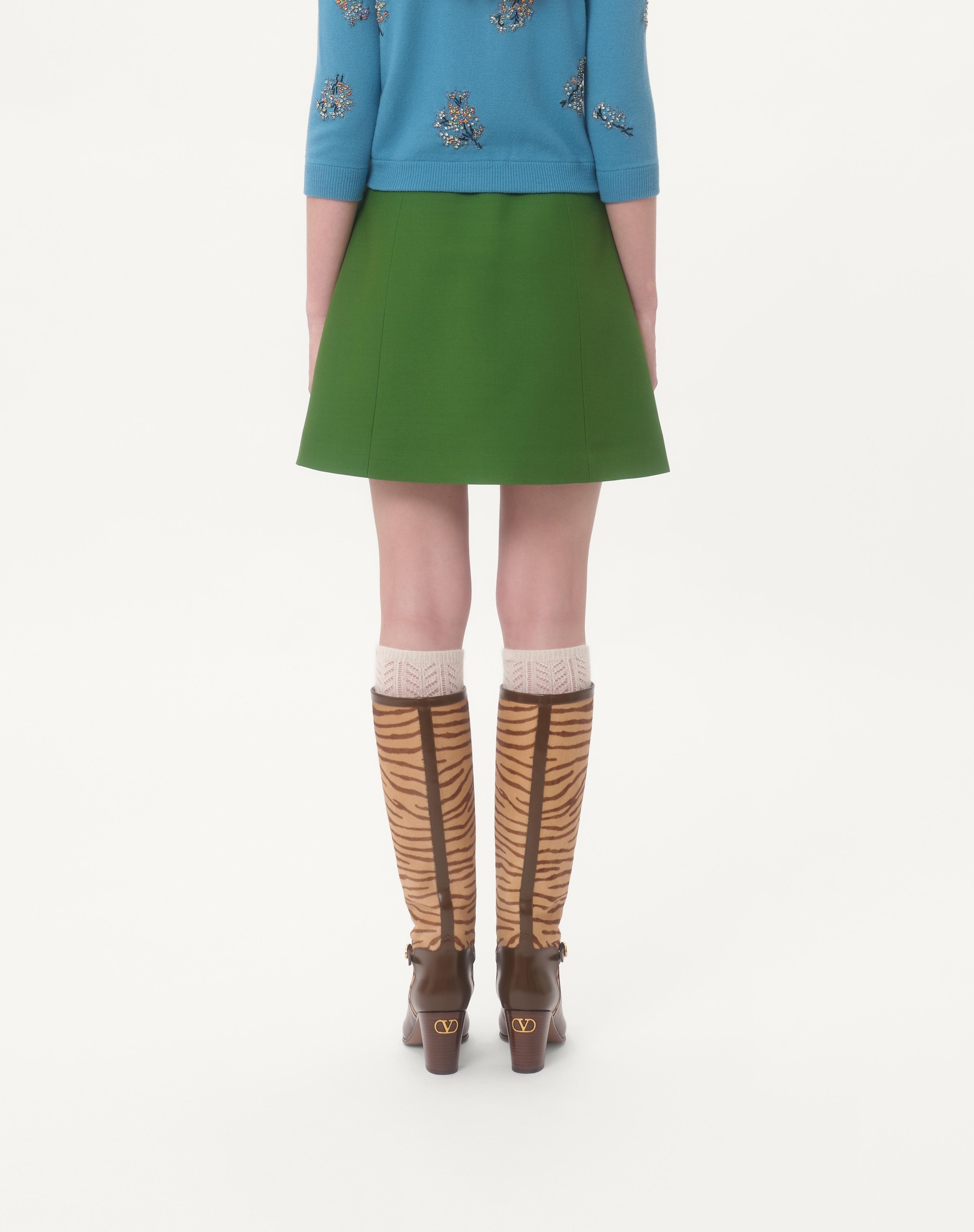 CREPE COUTURE SKIRT - 7