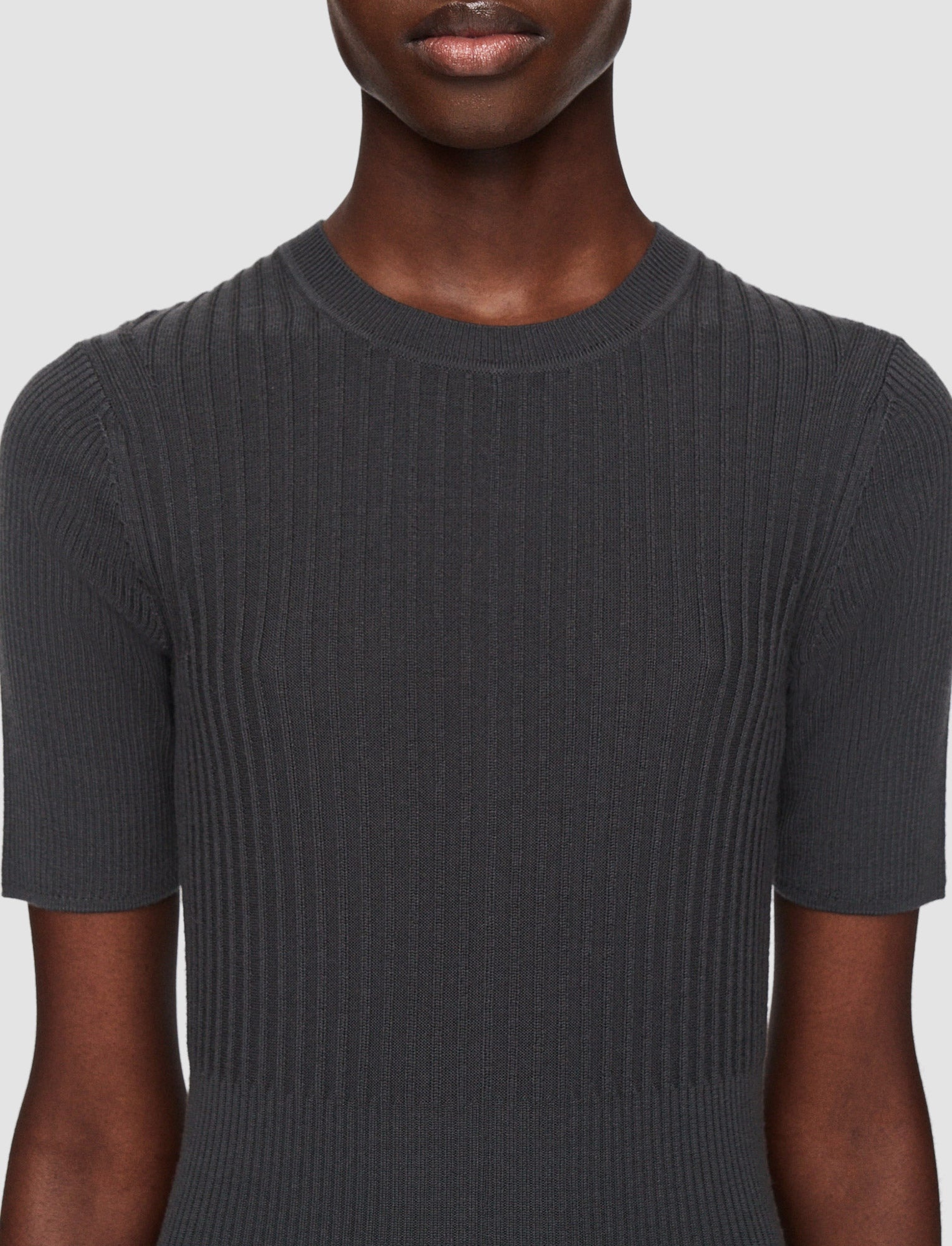 Merino Rib Dress - 4