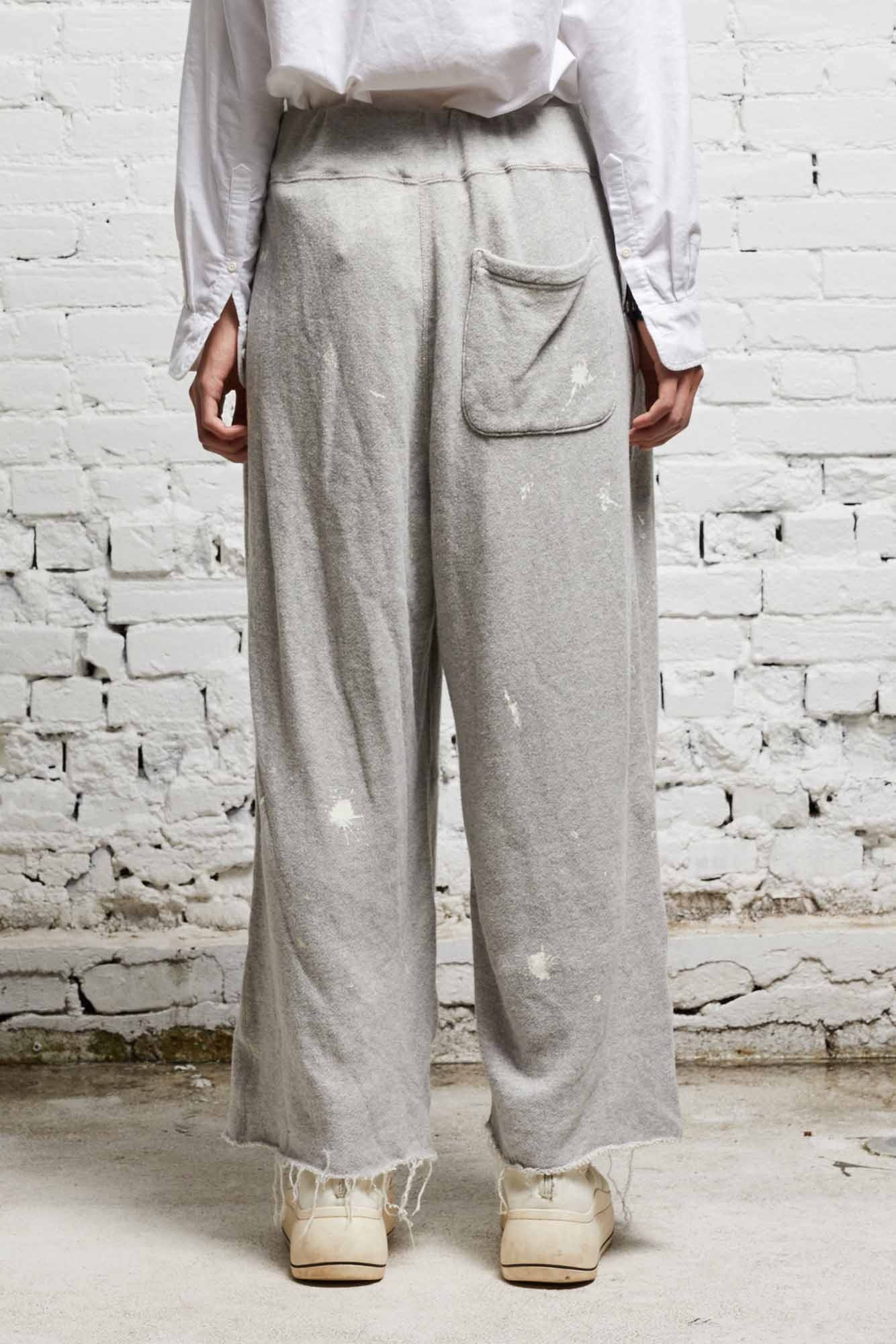 ARTICULATED KNEE SWEATPANT - HEATHER GREY - 5