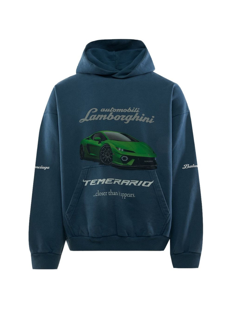 x Automobili Lamborghini graphic-print hoodie 1