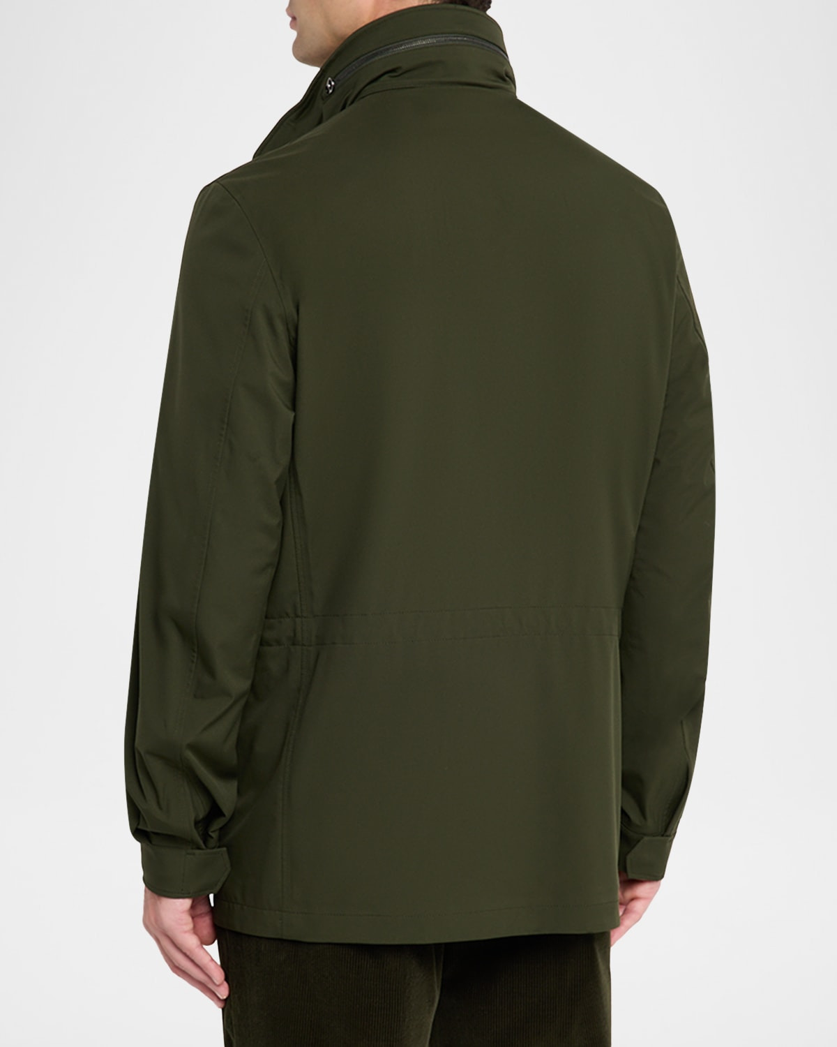 Men's Traveller Storm System Microfiber Field Jacket with Hood - 3