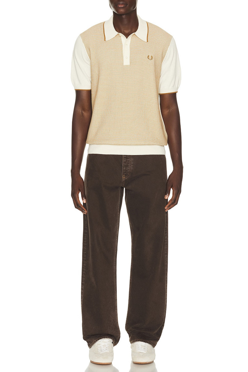 Fred Perry Tonic Waffle Knitted Polo outlook