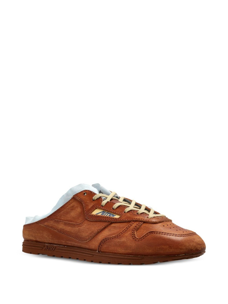 AUTRY Winmule leather slip-on sneakers outlook