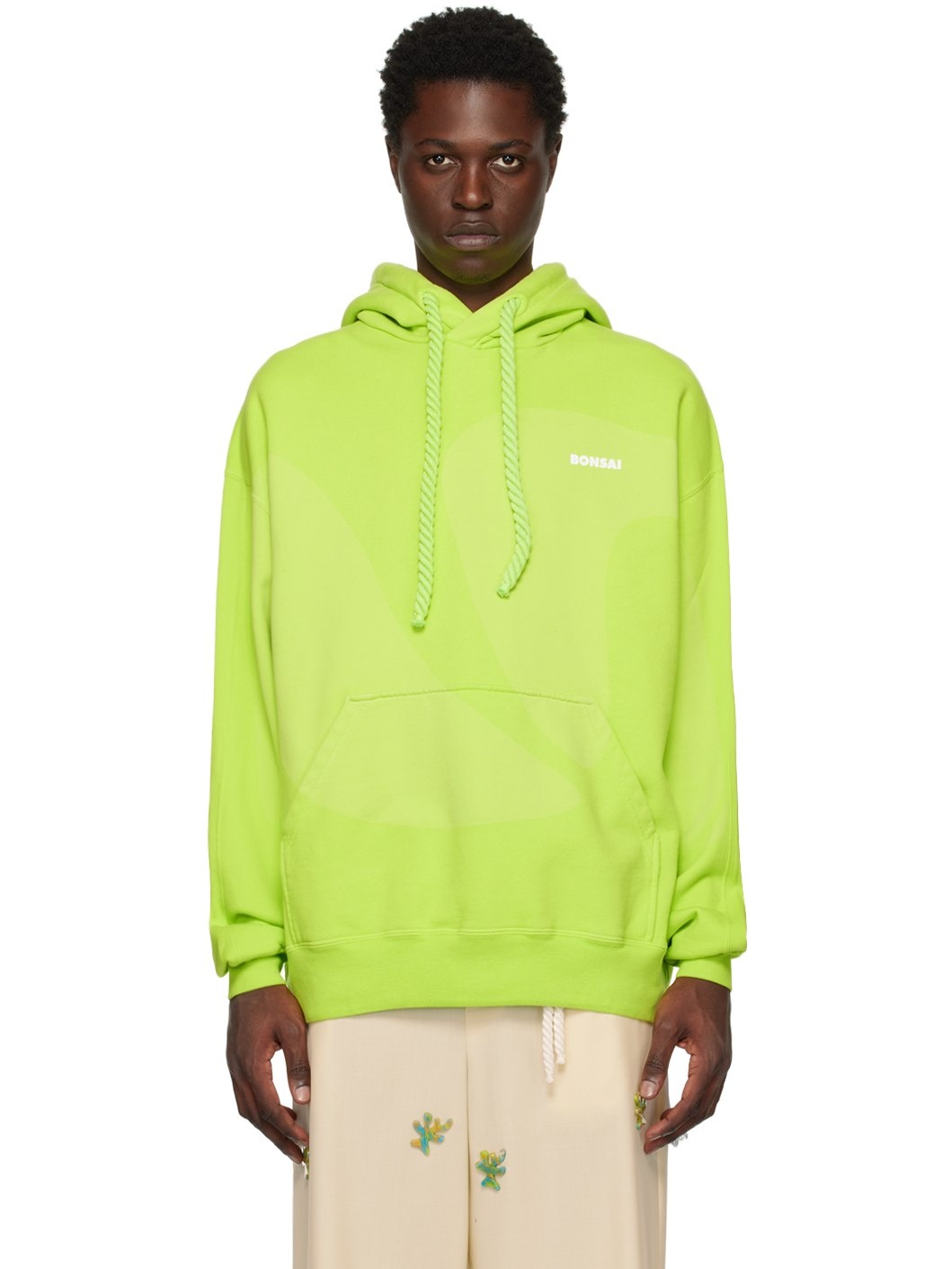 Green Oversized Hoodie - 1