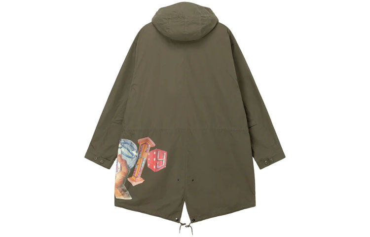 Stussy Goldie Fishtail Parka 'Olive' 115687 - 3