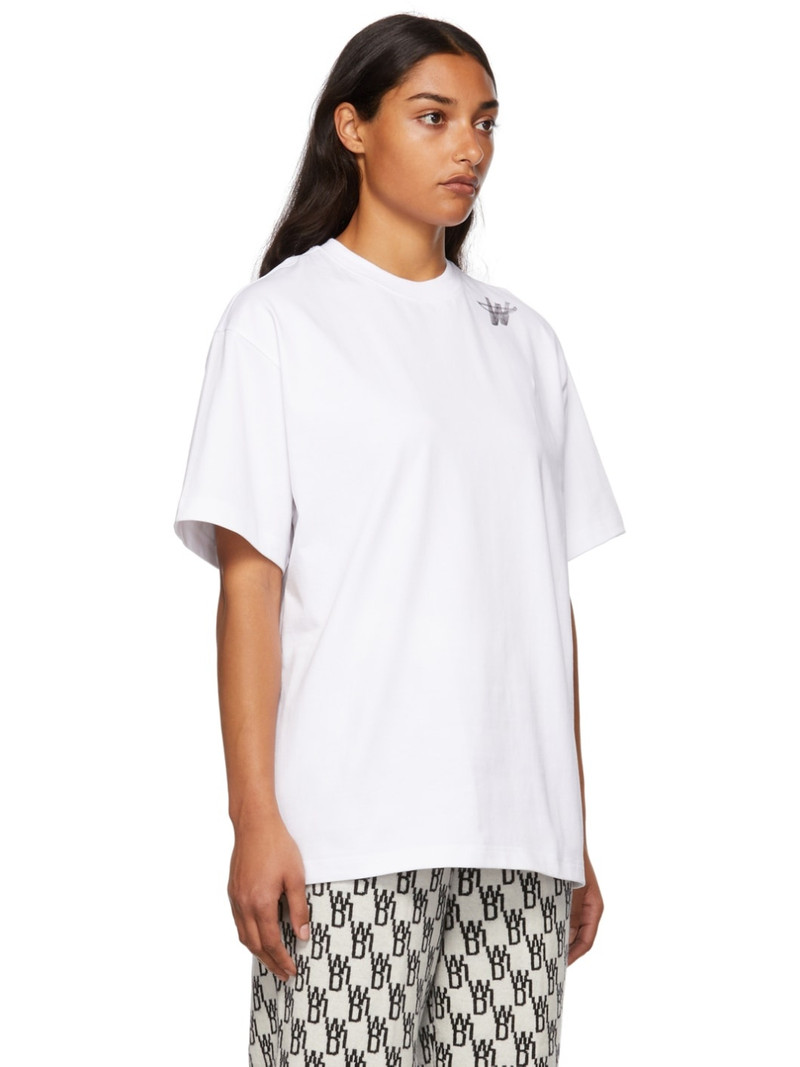 White Logo T-Shirt 2