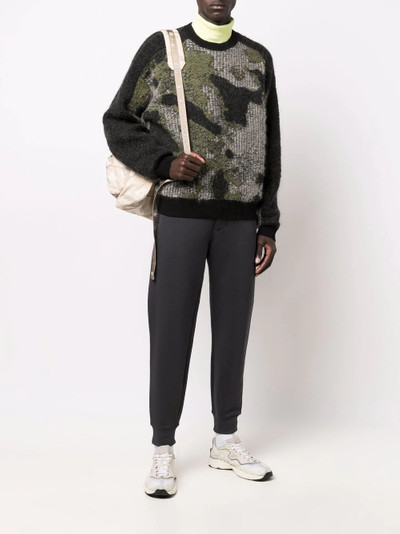 Y-3 textured-knit jumper outlook