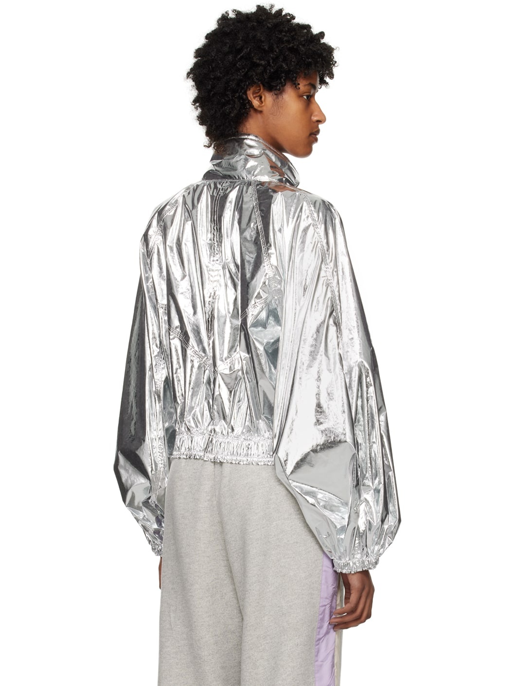 Moncler Alicia Keys Silver Flatbush Jacket - 3