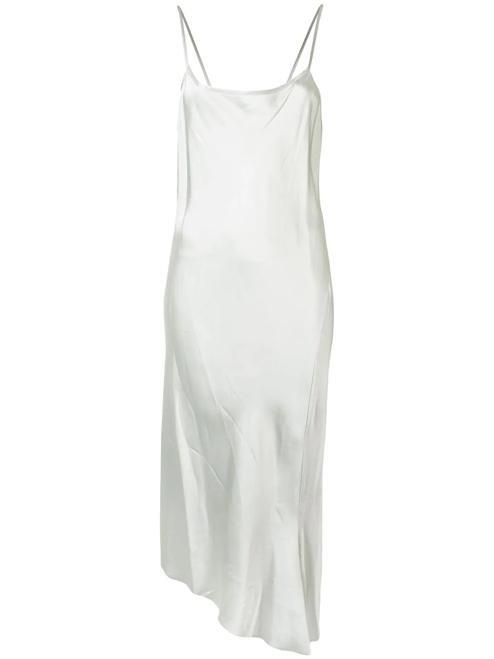 asymmetric slip dress - 1