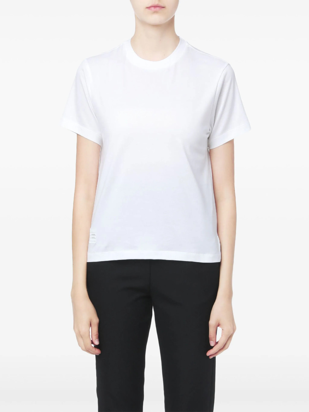 Jersey Relaxed Side Slit Tee Women - 2