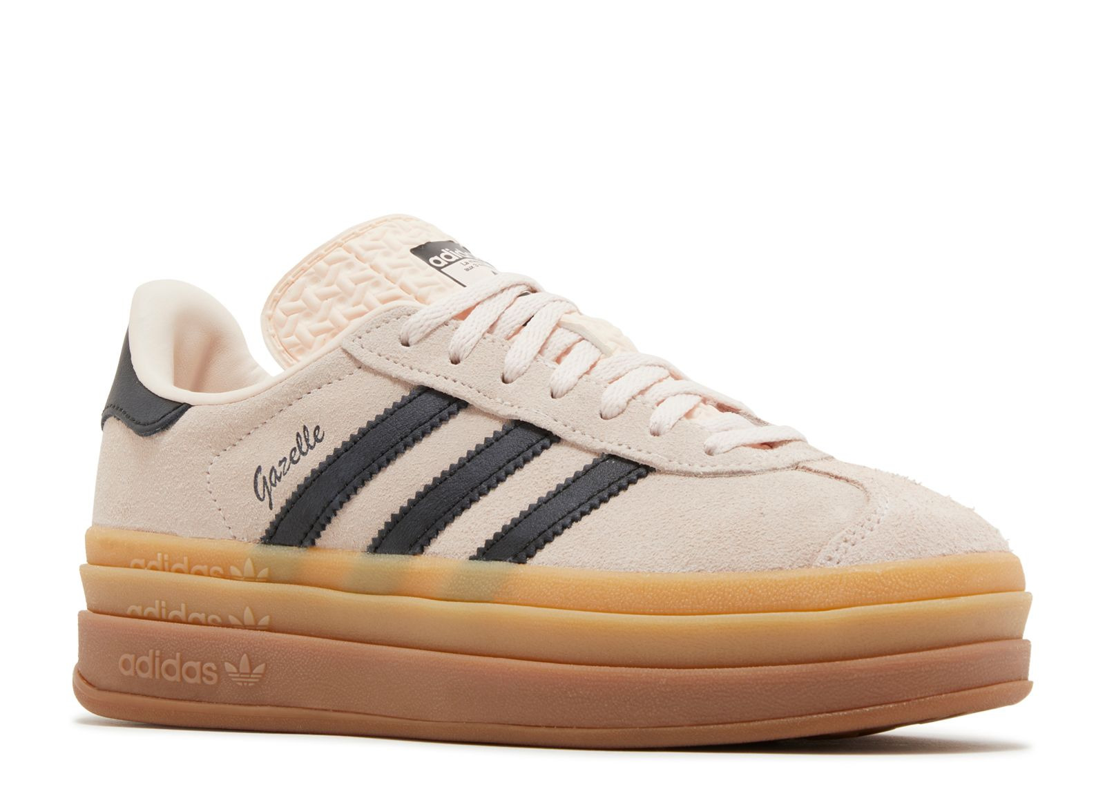 WMNS GAZELLE BOLD 'WONDER QUARTZ BLACK GUM' - 2