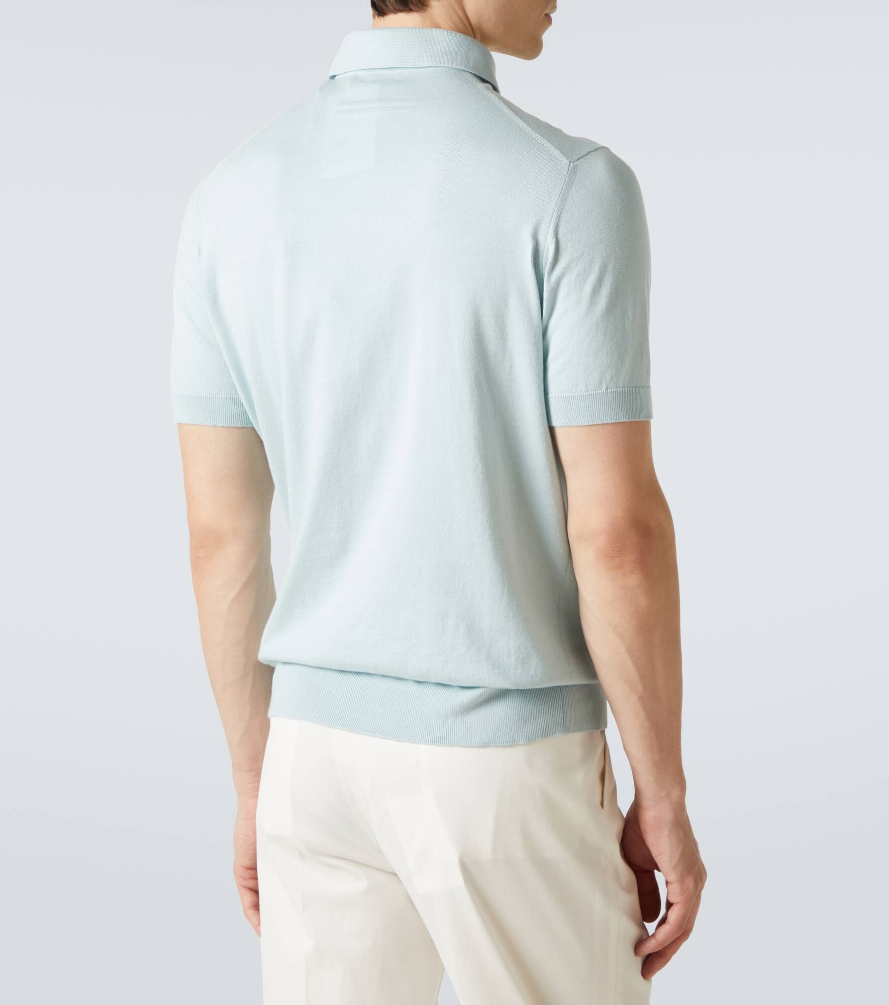 Cotton polo shirt - 4
