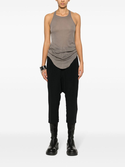 Rick Owens crepe cropped trousers outlook