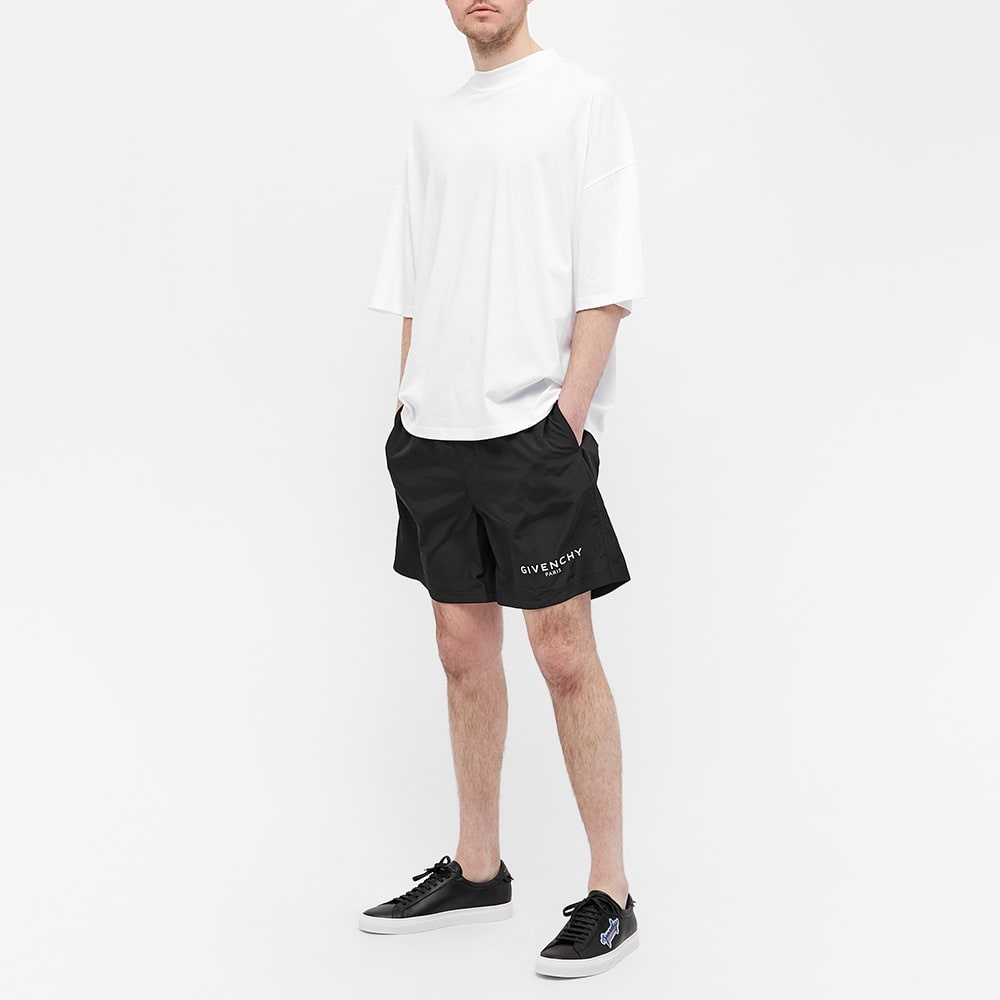 Givenchy Logo Long Swim Short - 6