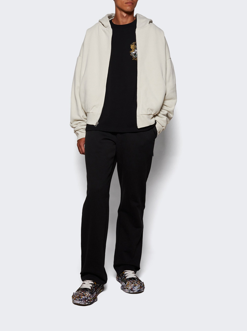Straight Leg Sweatpant Soot - 5
