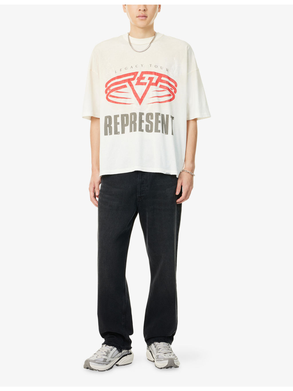 Legacy Tour Graphic-Print Reversible Cotton Blend T-Shirt - 2
