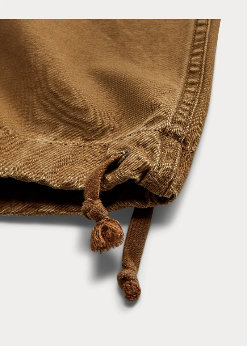 Moleskin-Collar Canvas Coverall 5