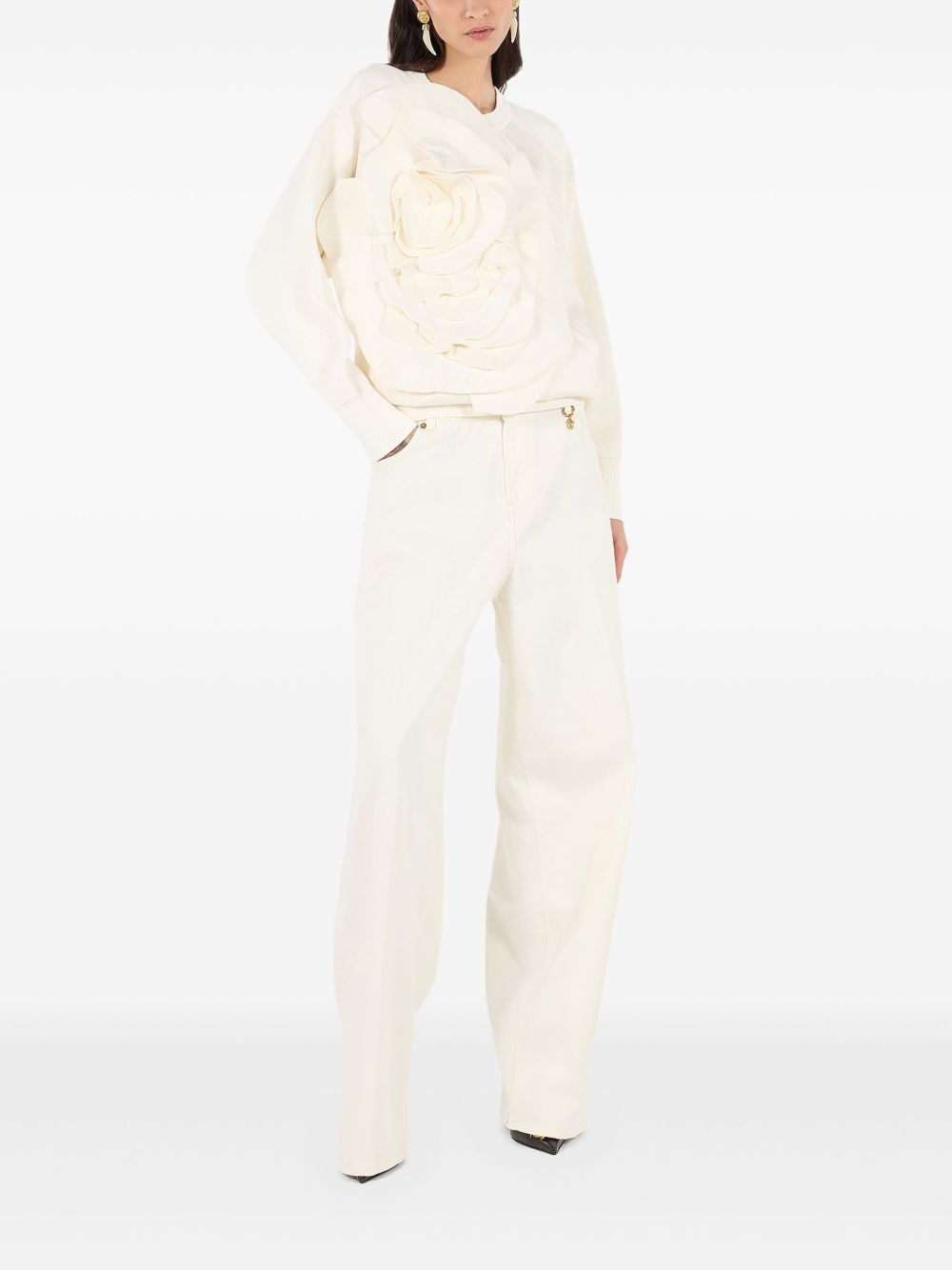 python-print trousers - 2