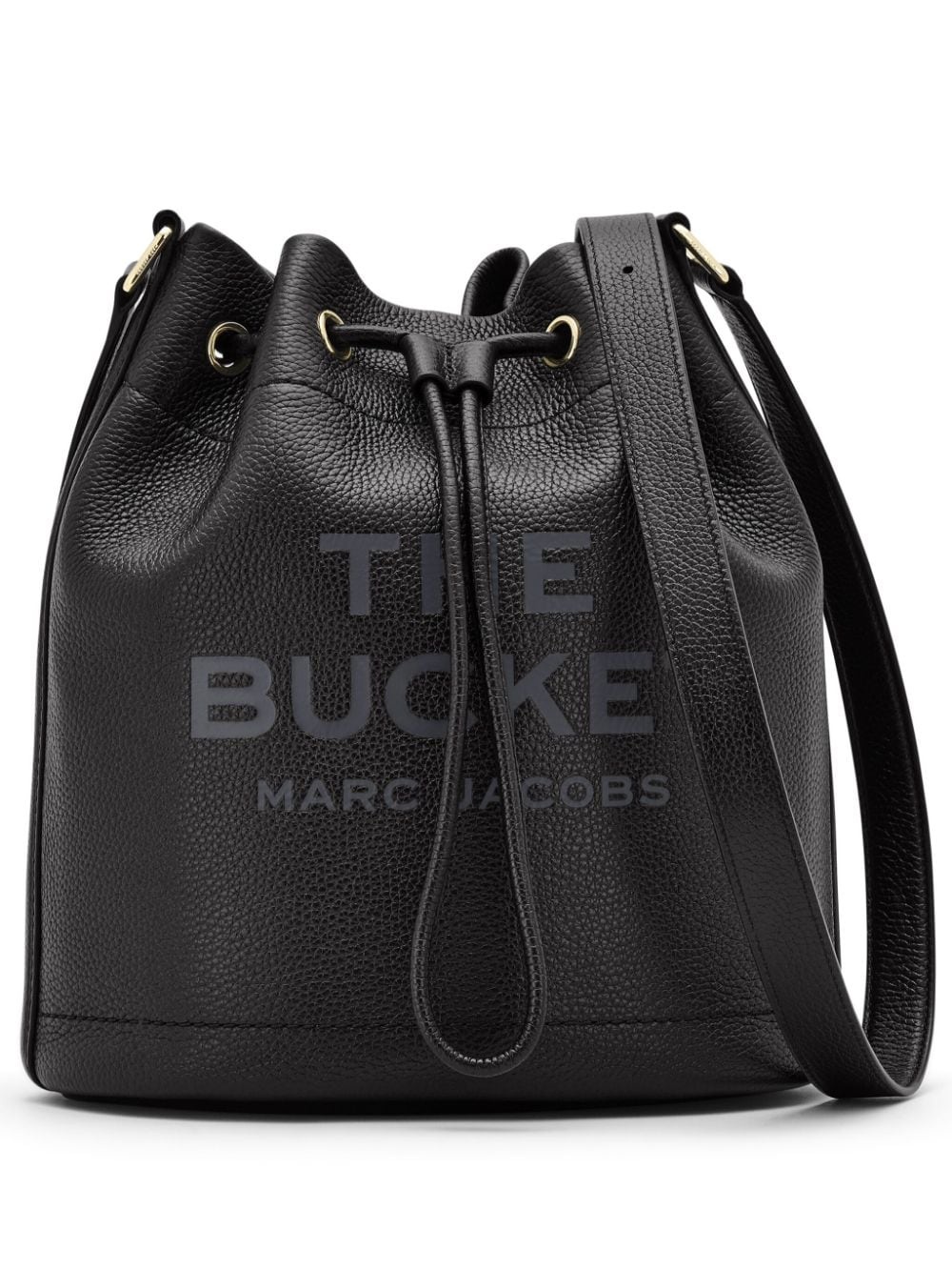 The Leather Shoulder bucket bag - 1