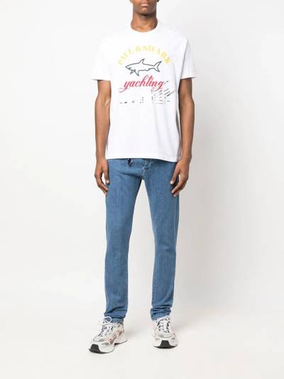 Paul & Shark mid-rise slim-cut jeans outlook