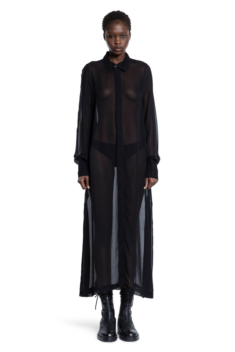 thom/krom Rayon-Sheer-Long-Shirt-Dress outlook